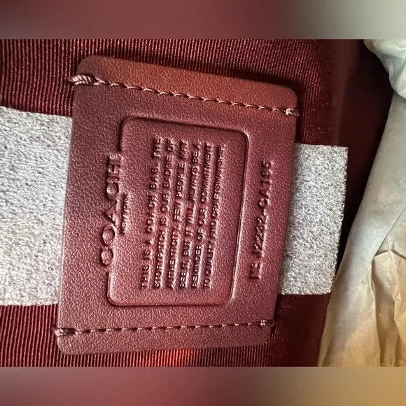 NWT Coach Dempsey crossbody bag